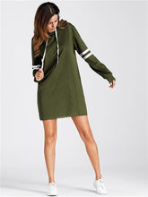 Load image into Gallery viewer, 2019 Women Hoodie Dresses Sportswear Long Sweatshirt Pullover Sexy Dress Girl Autumn casual Fashion New Long Sleeve Clothes