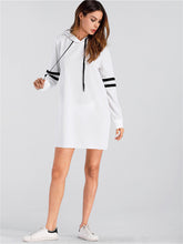 Load image into Gallery viewer, 2019 Women Hoodie Dresses Sportswear Long Sweatshirt Pullover Sexy Dress Girl Autumn casual Fashion New Long Sleeve Clothes