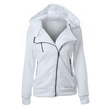 Load image into Gallery viewer, Fashion Hoodies Sweatshirts Women Long Sleeve Hoodies Jackets Zipper Hoody Jumper Overcoat Outwear Harajuku Female Sweatshirts