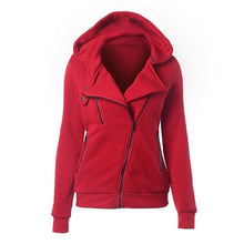 Load image into Gallery viewer, Fashion Hoodies Sweatshirts Women Long Sleeve Hoodies Jackets Zipper Hoody Jumper Overcoat Outwear Harajuku Female Sweatshirts