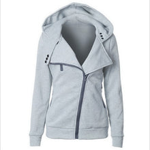Load image into Gallery viewer, Fashion Hoodies Sweatshirts Women Long Sleeve Hoodies Jackets Zipper Hoody Jumper Overcoat Outwear Harajuku Female Sweatshirts